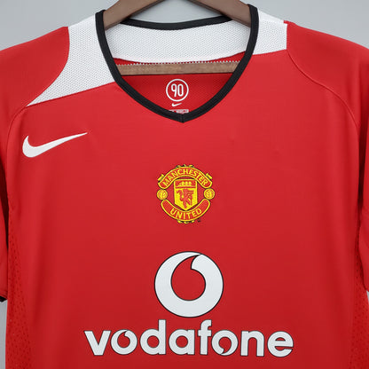 Manchester United home jersey. Season 04/05