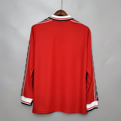 Manchester United Longsleeve home jersey. Season 98/99