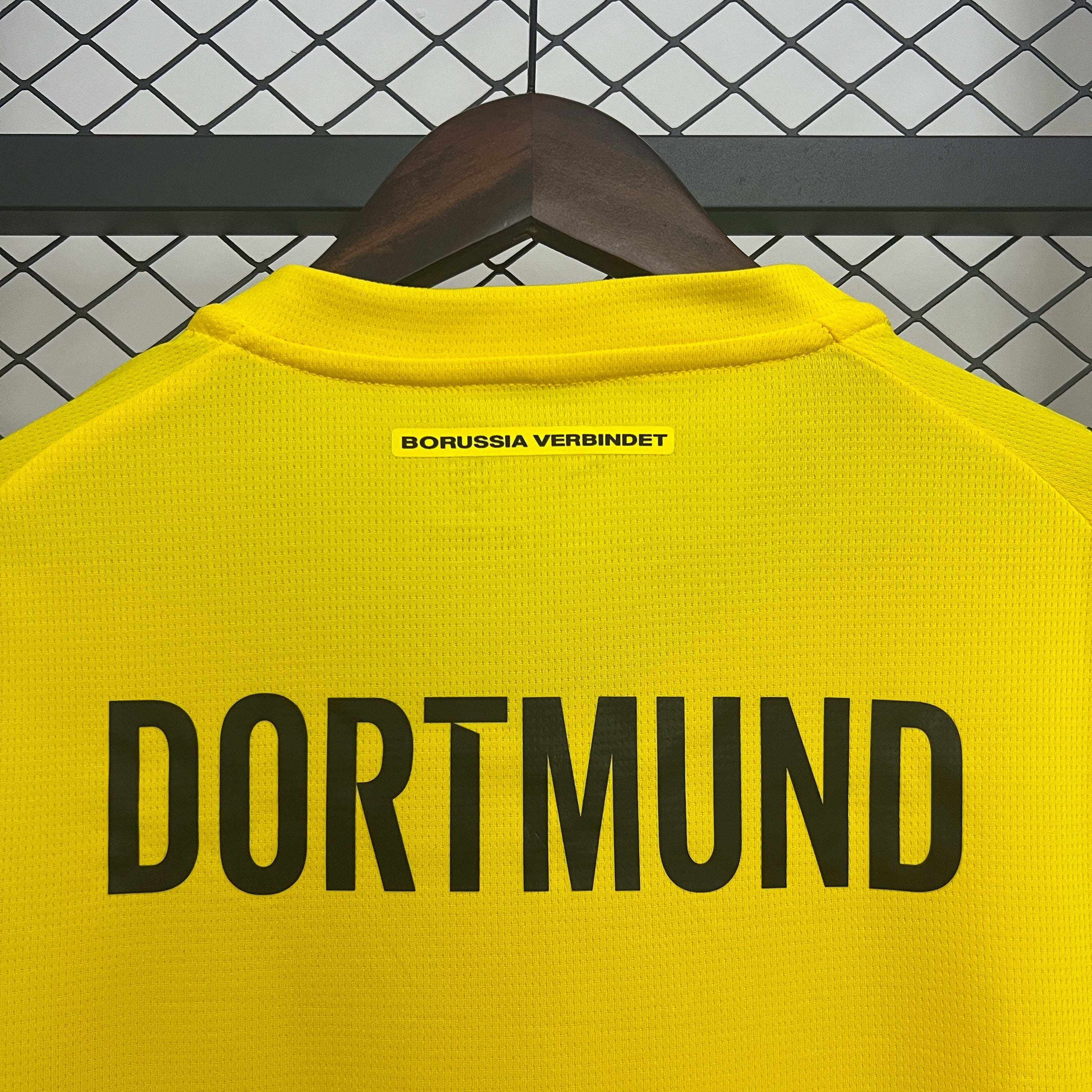 Borussia Dortmund home jersey. Season 25/26. (All sponsors included)