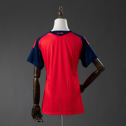 Spain Home women jersey for the 2026 FIFA World Cup