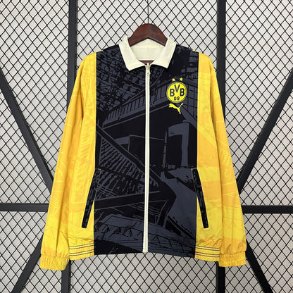 Borussia Dortmund double-sided windbreaker