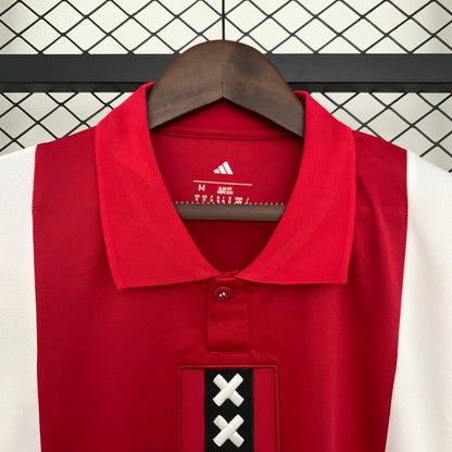 Ajax 125 years Anniversary home jersey. Season 25/26