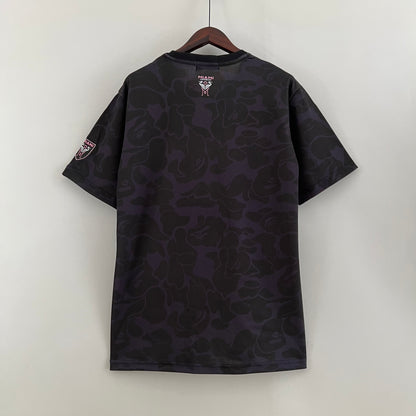Inter Miami x BAPE Collaboration jersey. (black)