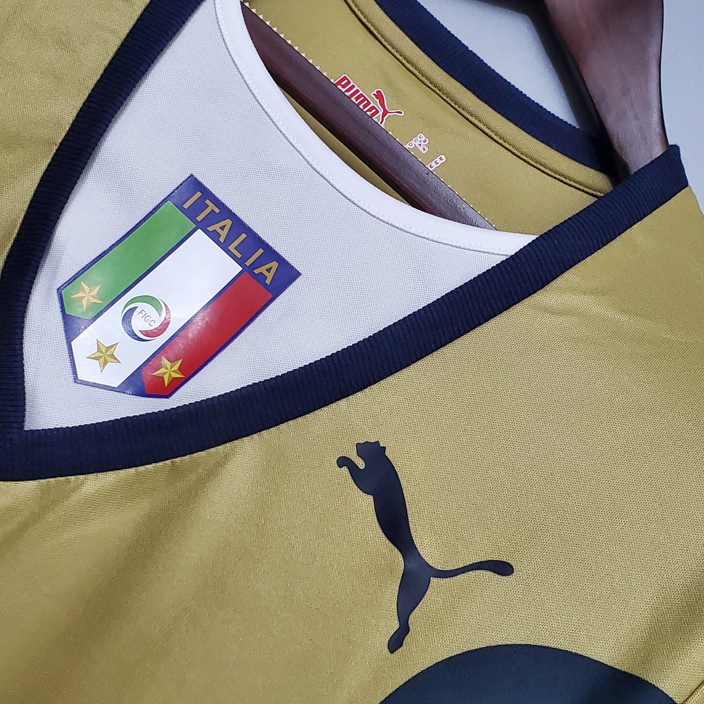Italy home goalkeeper jersey. Season 06/07