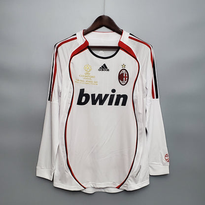 AC Milan UCL Final 2007 longsleeve away jersey. Season 06/07