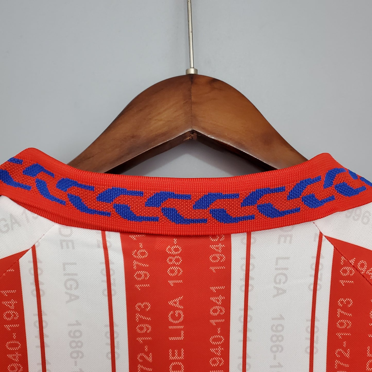 Atletico Madrid home jersey. Season 95/96