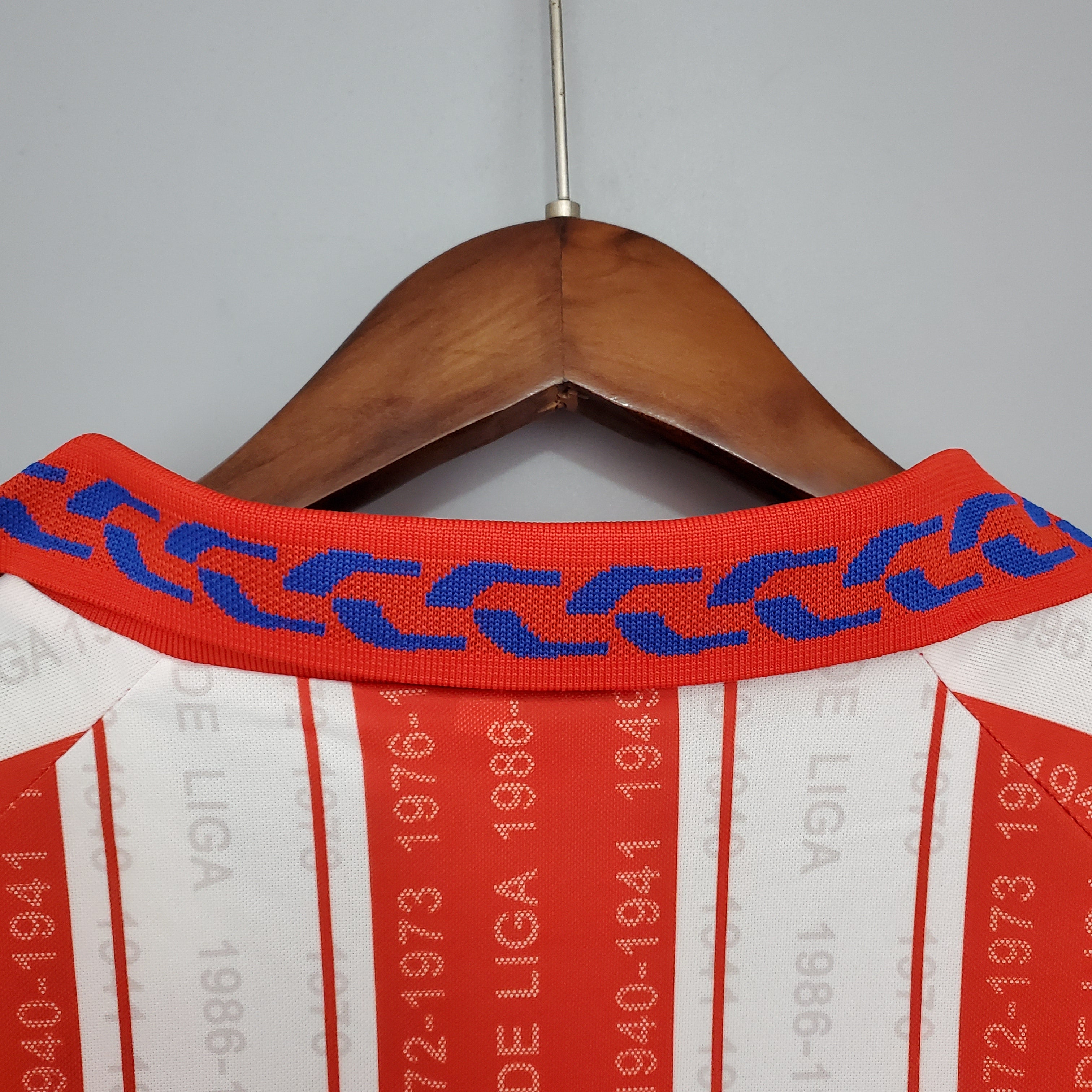 Atletico Madrid home jersey. Season 95/96