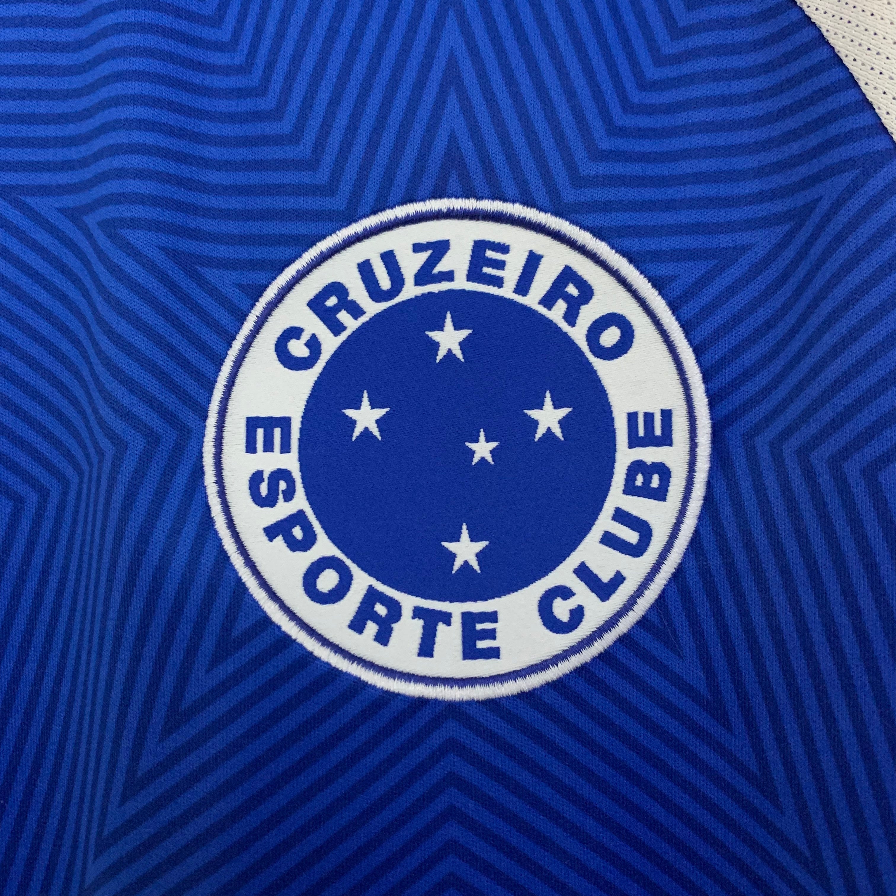 Cruzeiro home jersey. Season 25/26. (All sponsors included)