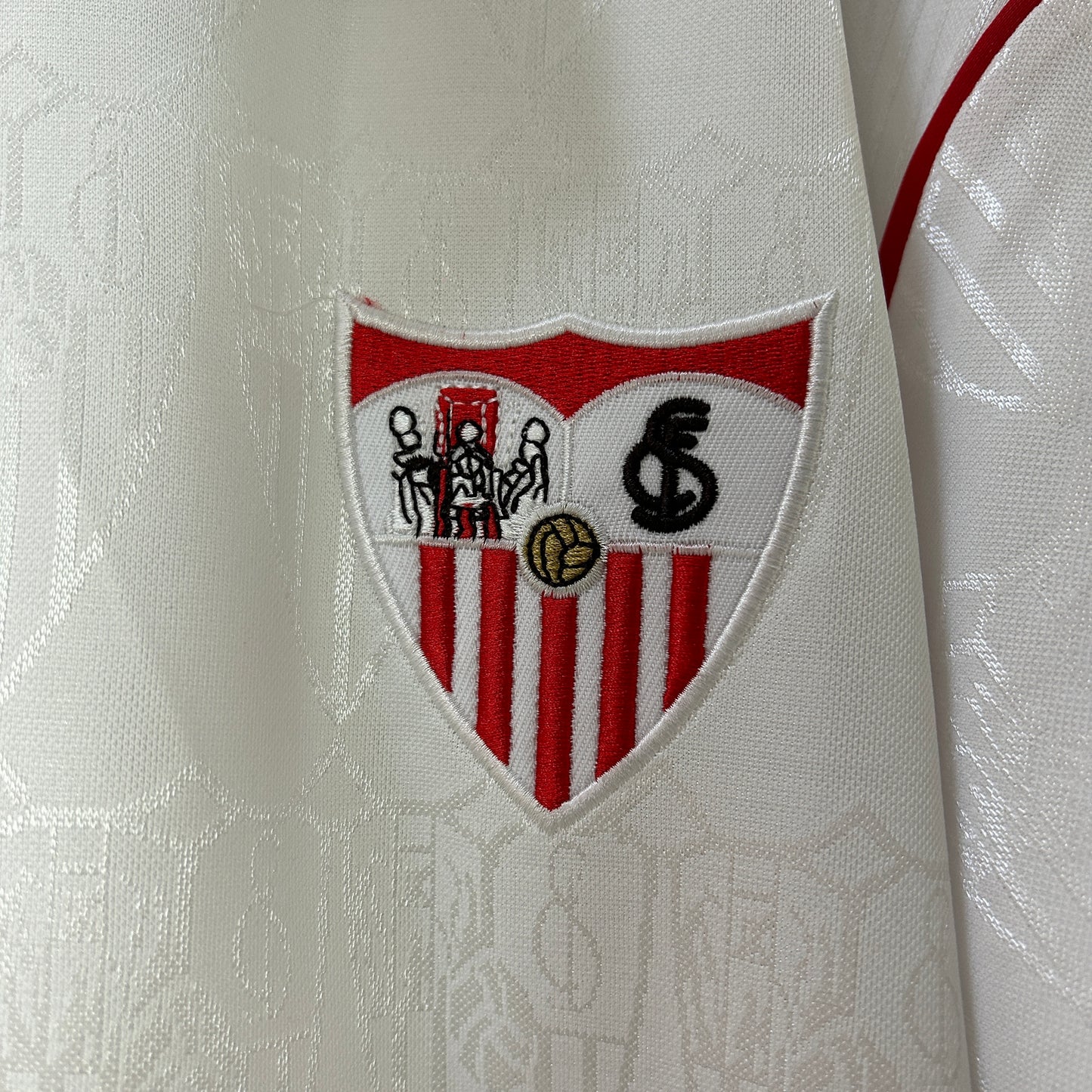 Sevilla home jersey. Season 91/92