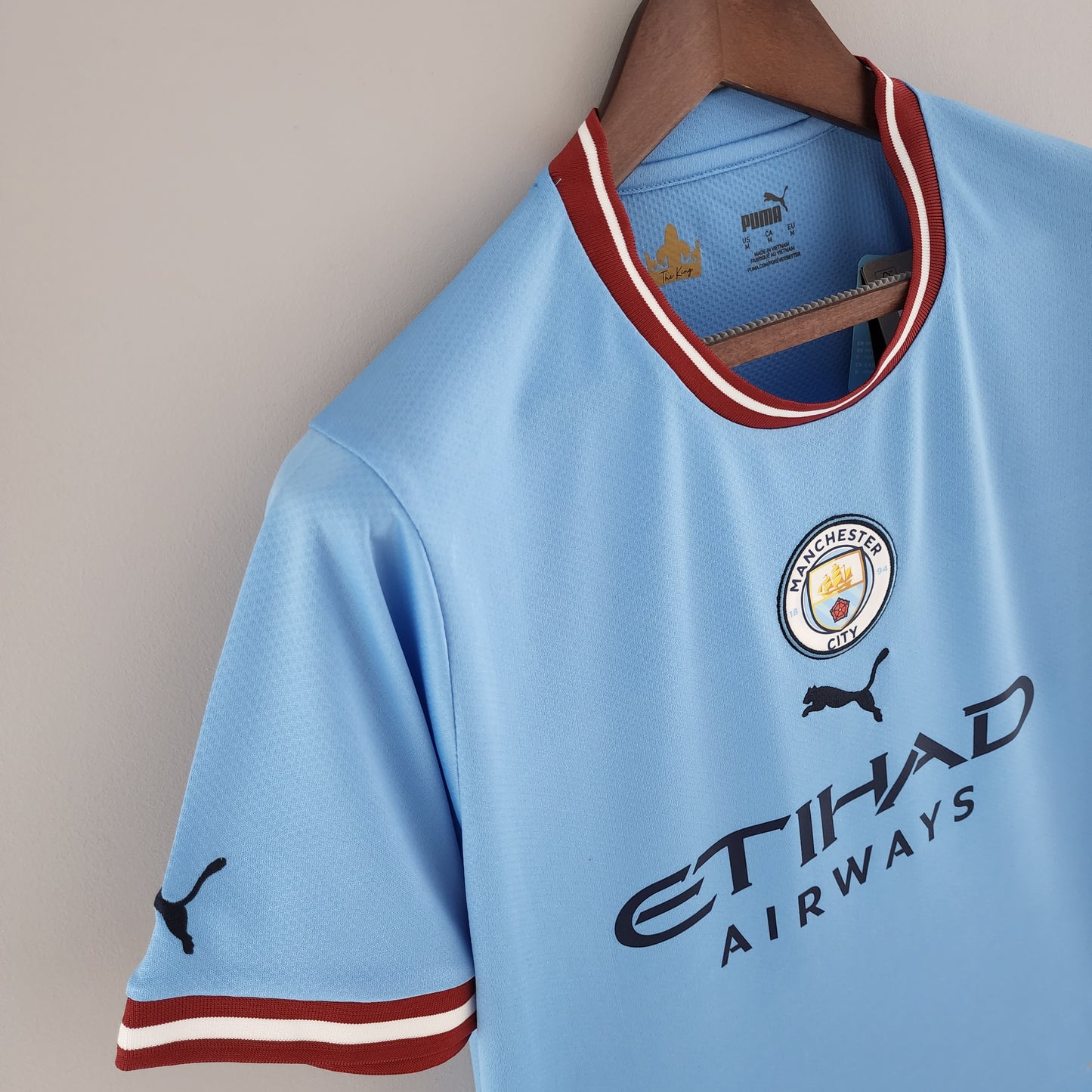 Manchester City home jersey. Season 22/23