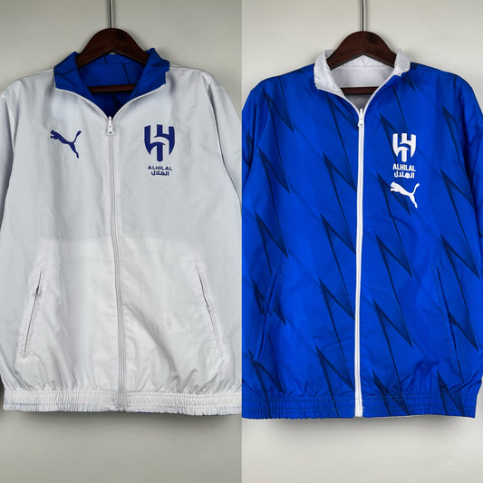 Riyadh Crescent double-sided Windbreaker