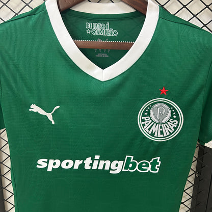 Palmeiras home jersey for women. Season 24/25