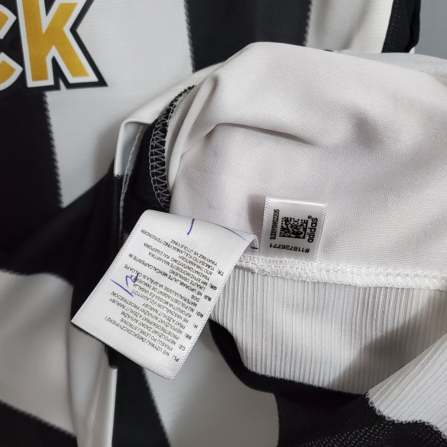 Newcastle United home jersey. Season 05/06