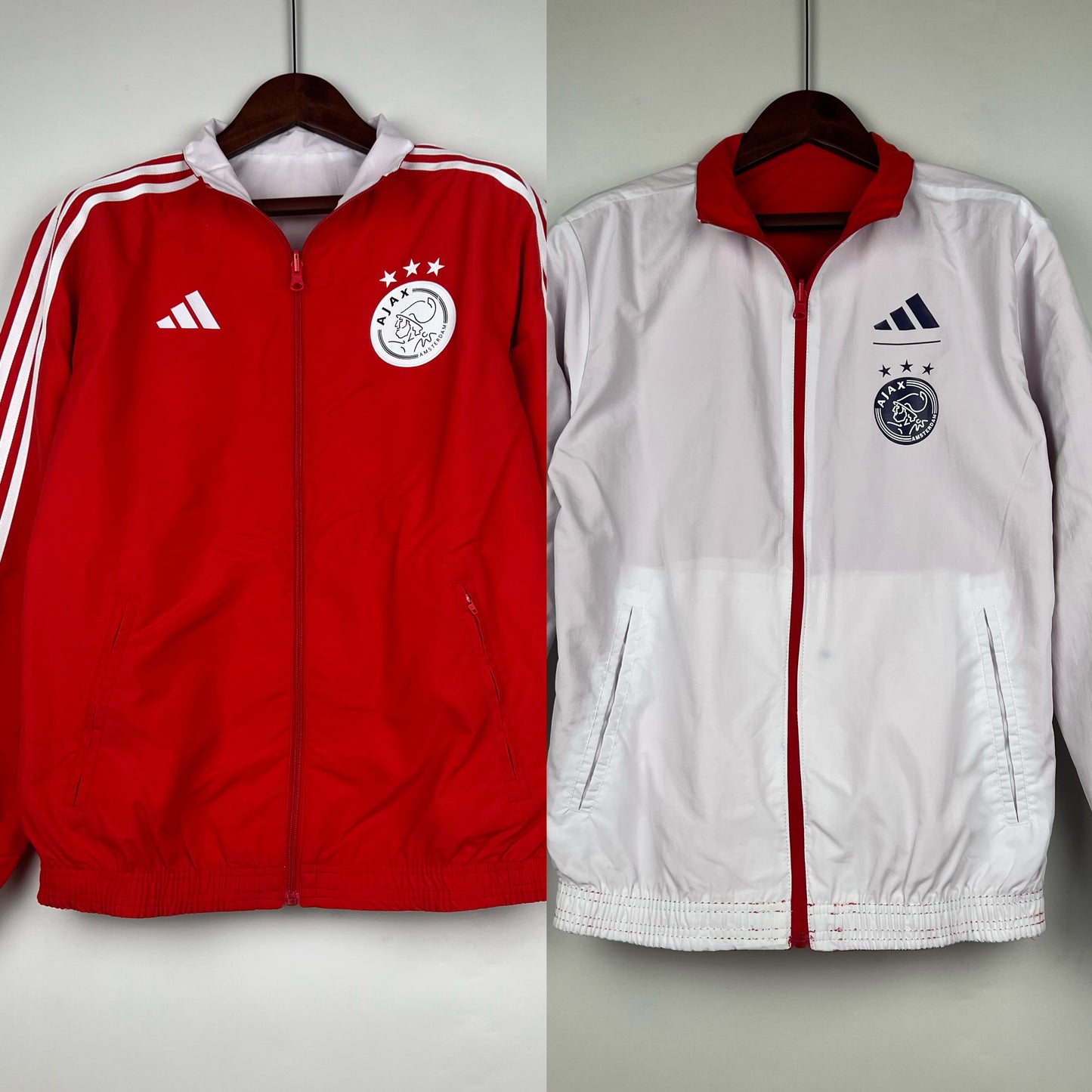 Ajax Amsterdam double-sided Windbreaker