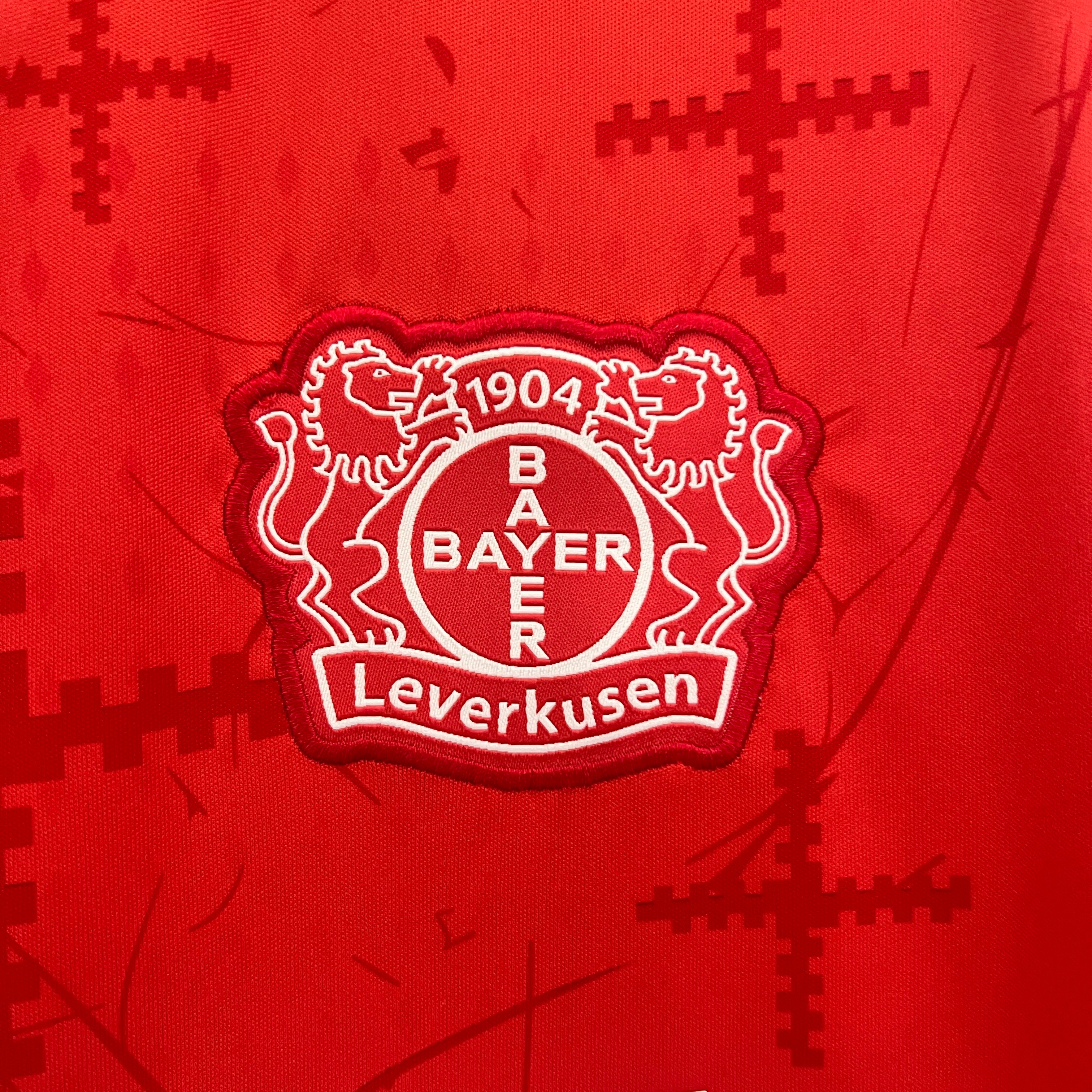 Bayer Leverkusen home jersey. Season 24/25