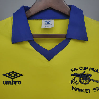 Arsenal away longsleeve jersey. Season 78/79
