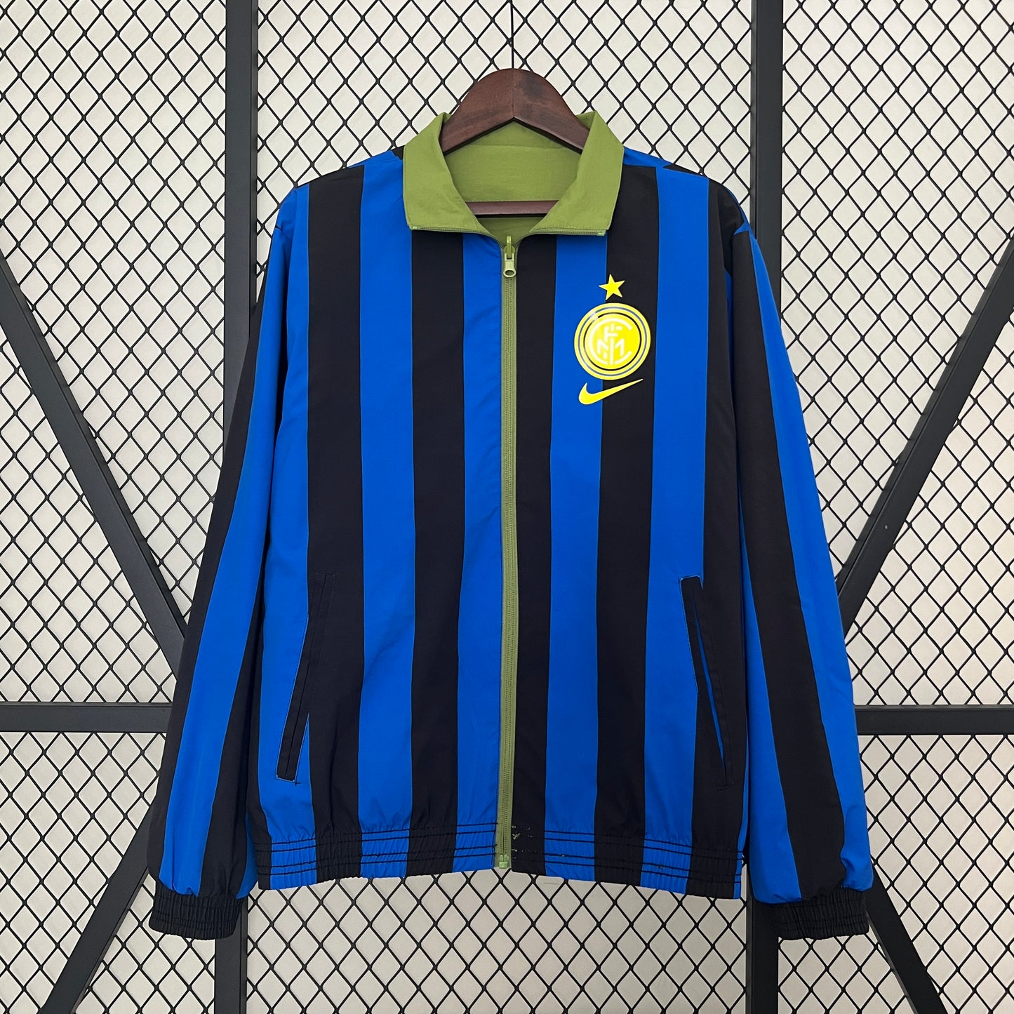 Inter Milan double-sided Windbreaker
