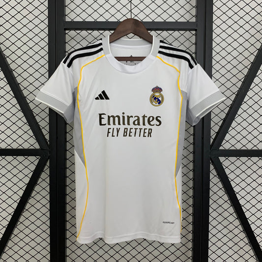 Real Madrid home jersey for women. Season 25/26