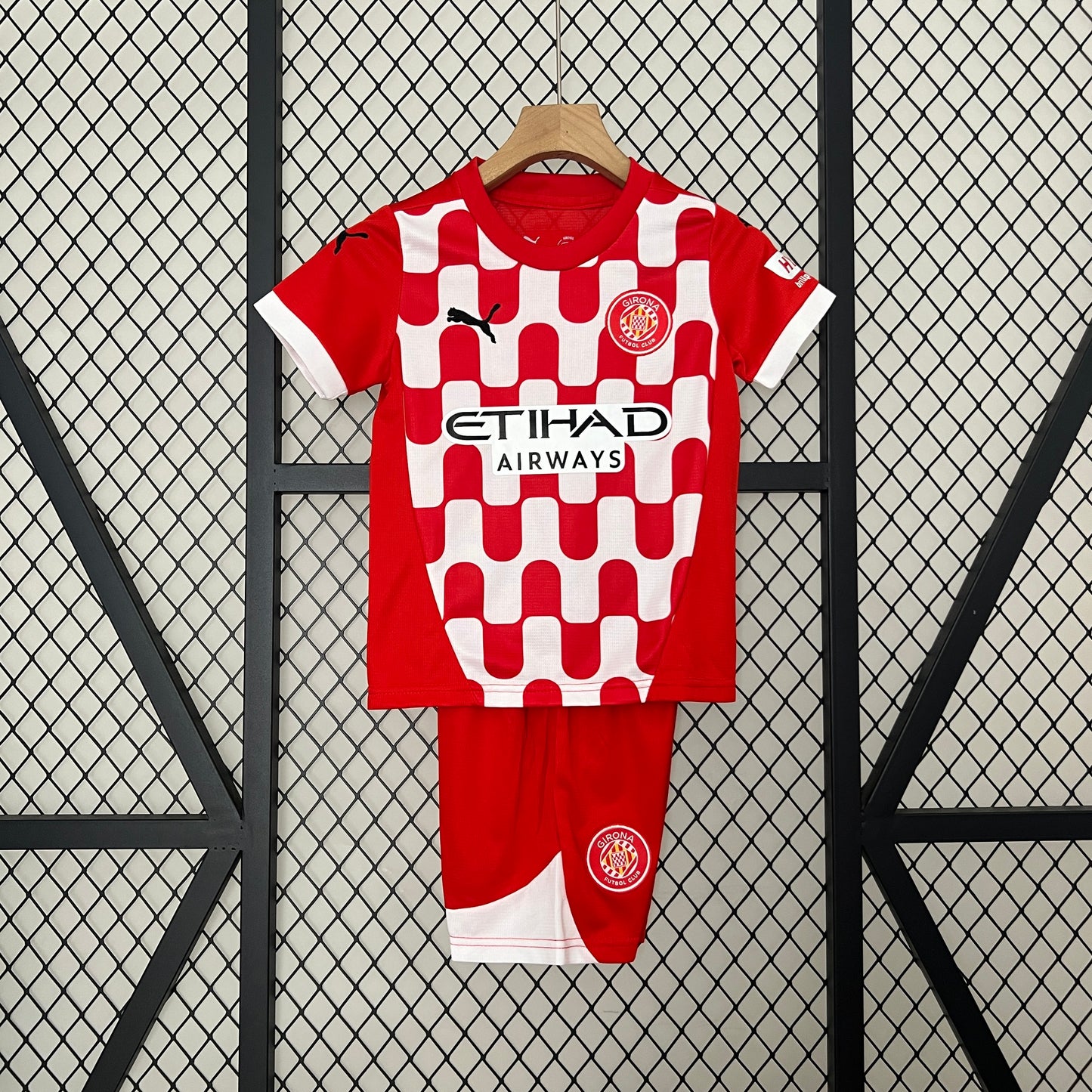 Girona home kids set. Season 24/25