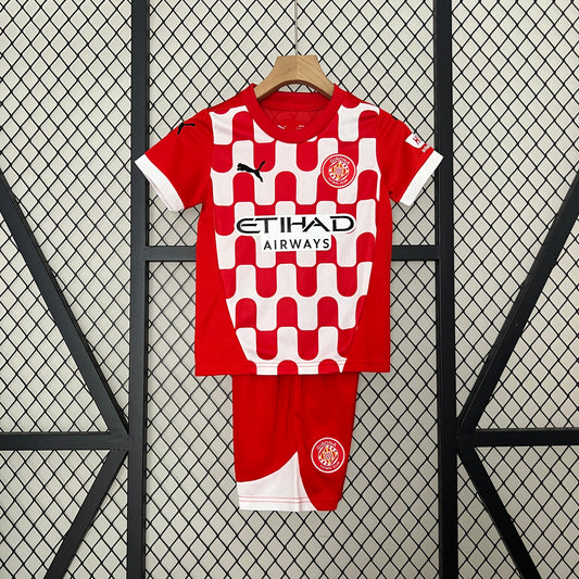 Girona home kids set. Season 24/25