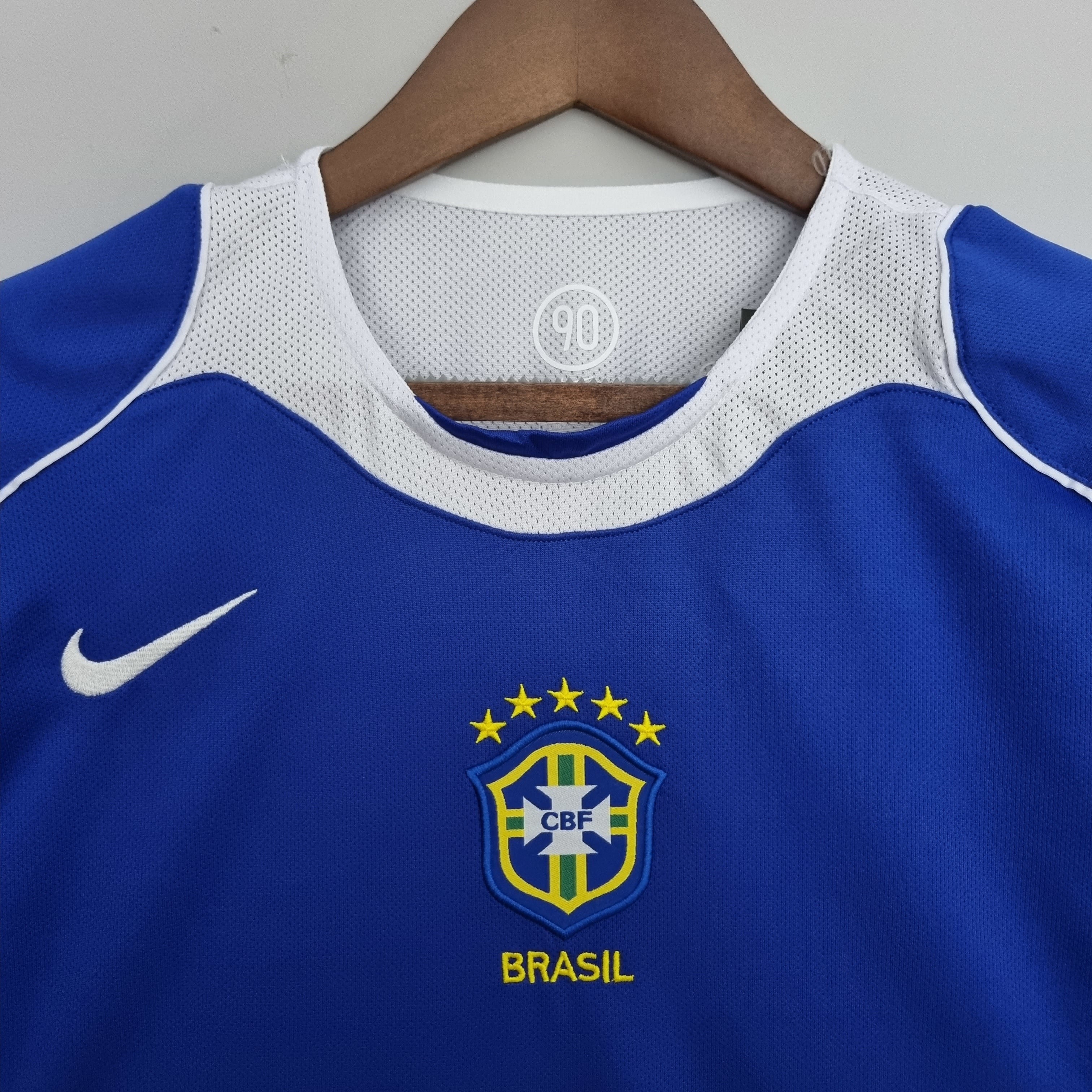 Brazil away Total 90 jersey. Season 2004