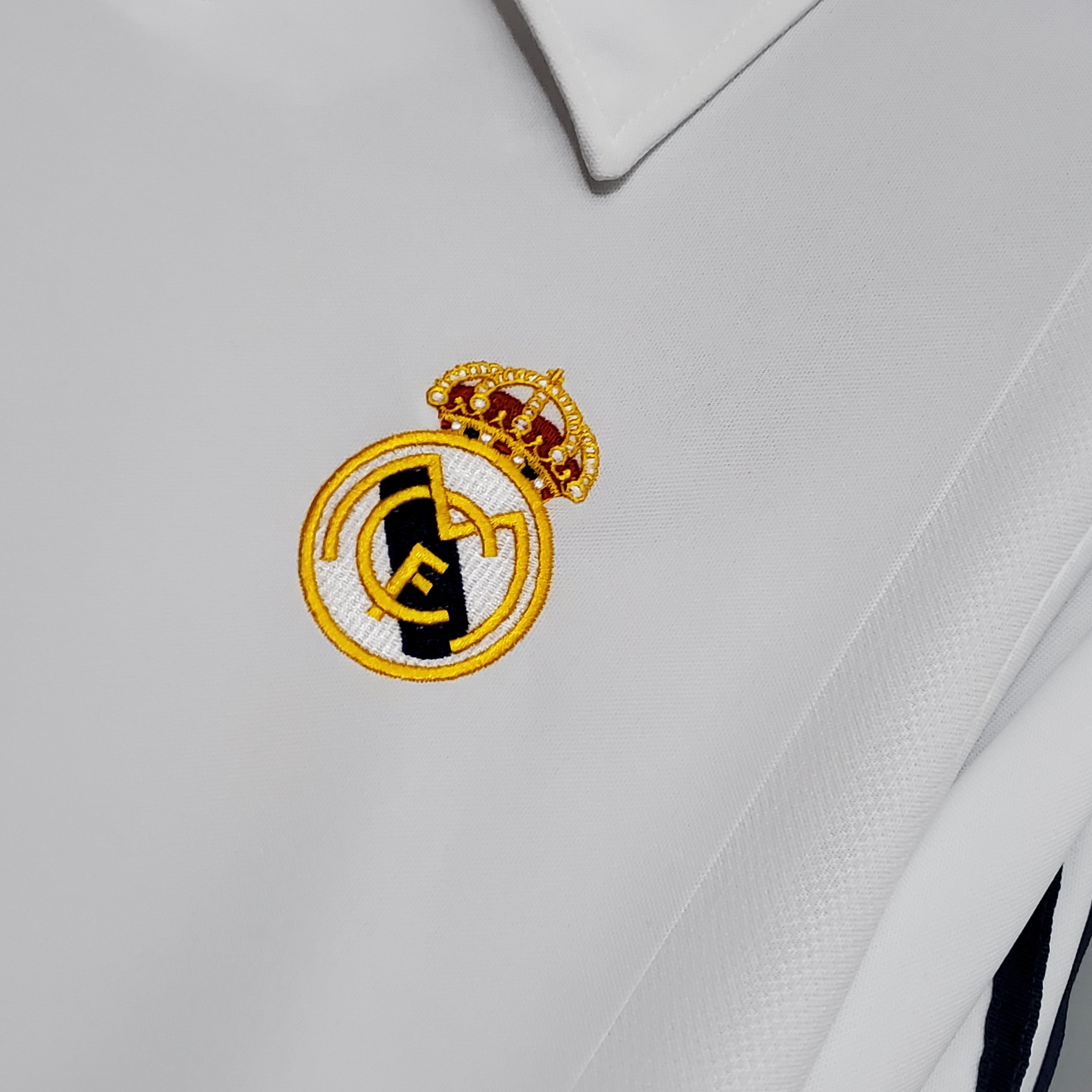 Real Madrid longsleeve home jersey. Season 02/03