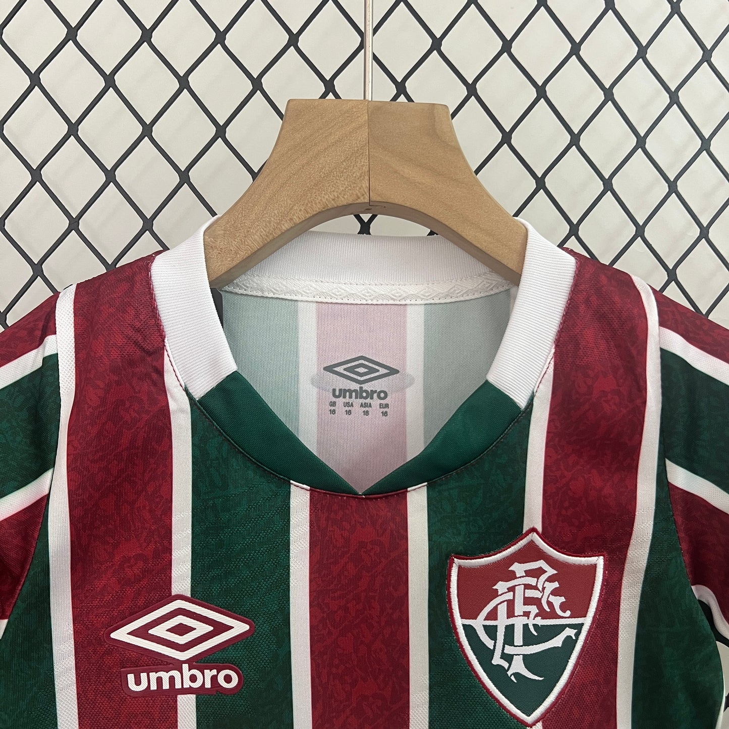 Fluminense home kids set. Season 24/25