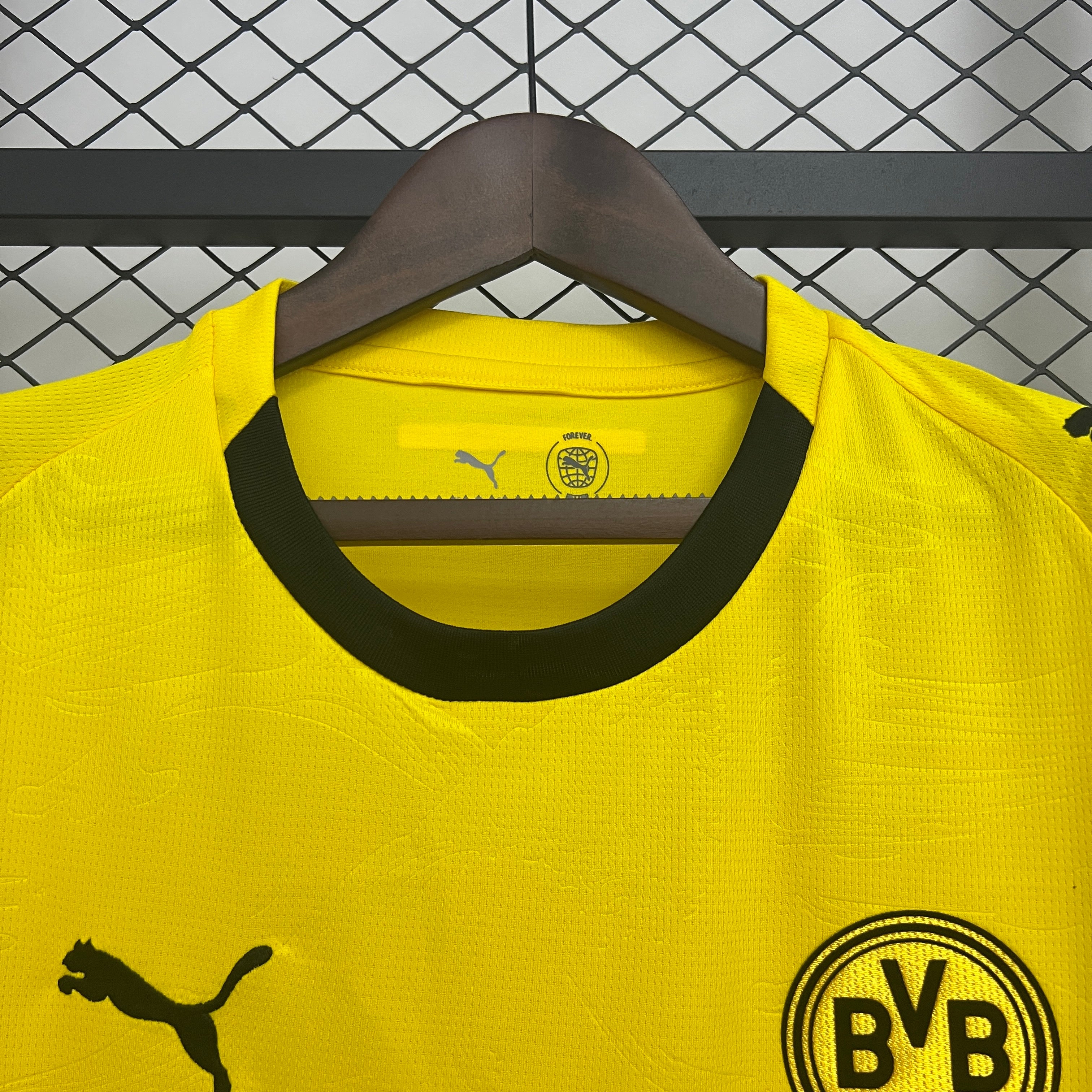 Borussia Dortmund home jersey. Season 25/26. (All sponsors included)