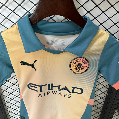 Manchester City third kids set. Season 24/25