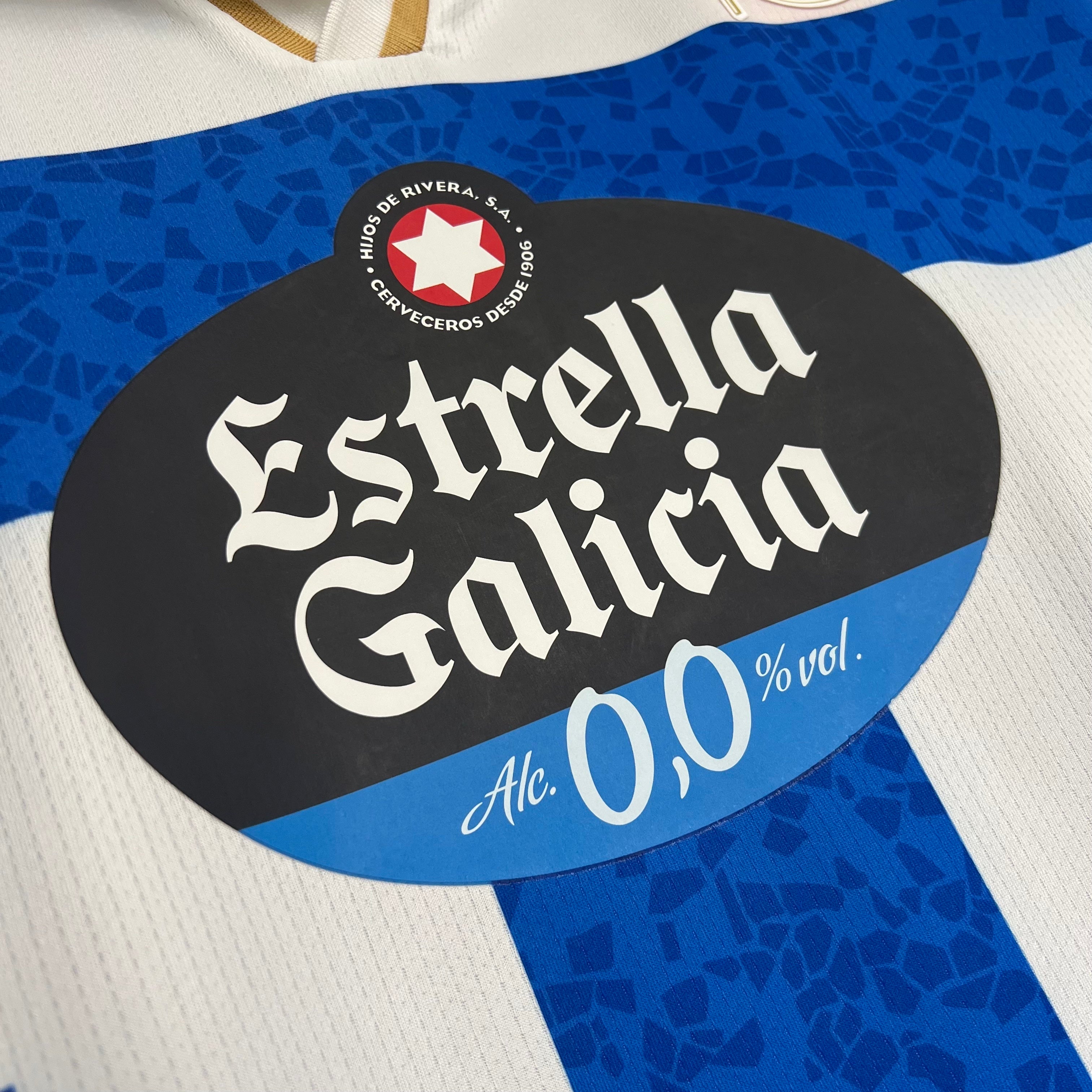 Deportivo La Coruna home jersey. Season 25/26