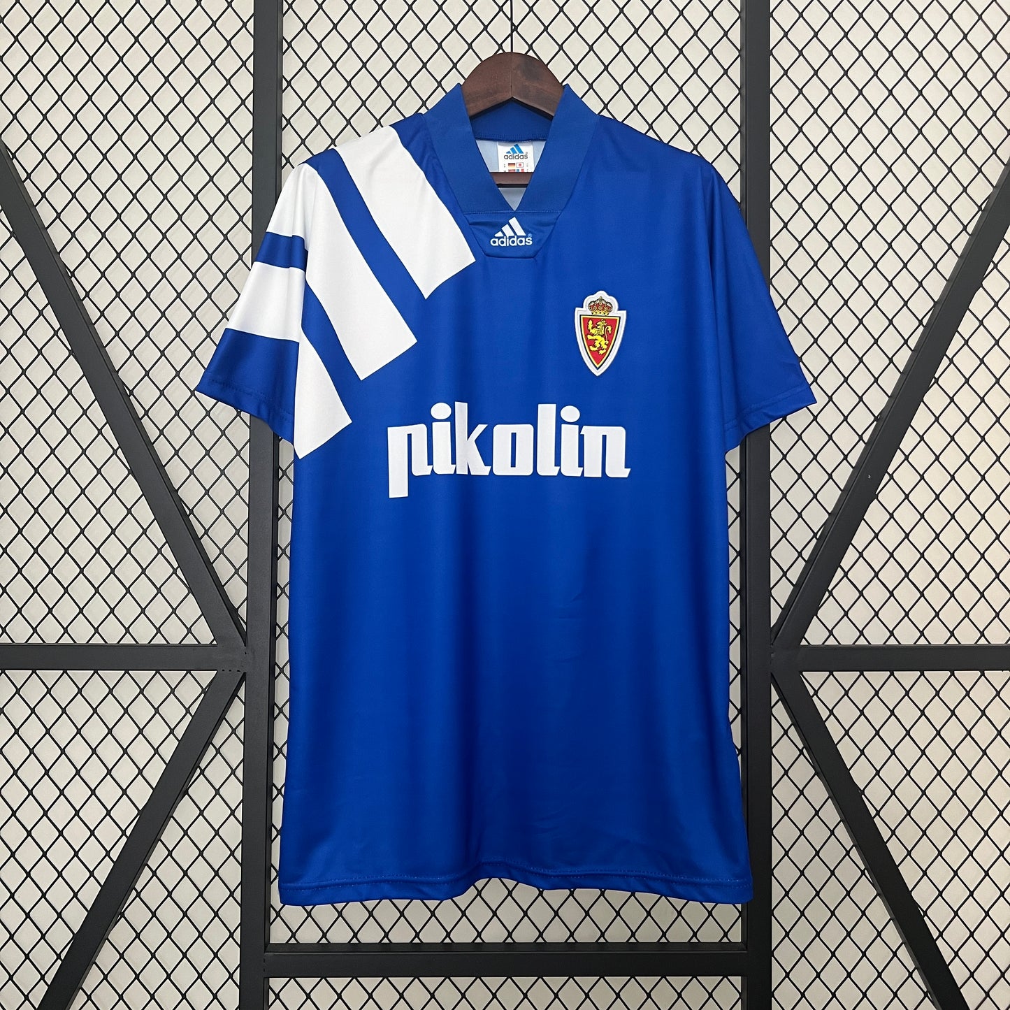 Real Zaragoza away jersey. Season 92/93