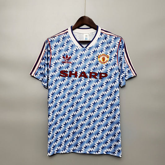Manchester United away jersey. Season 90/92
