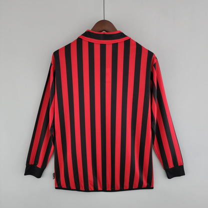 AC Milan longsleeve home jersey. Season 99/00