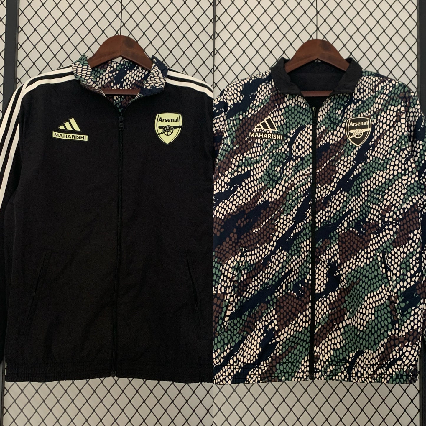 Arsenal double-sided Windbreaker