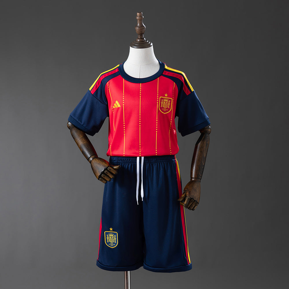 Spain Home Kids set for the 2026 FIFA World Cup