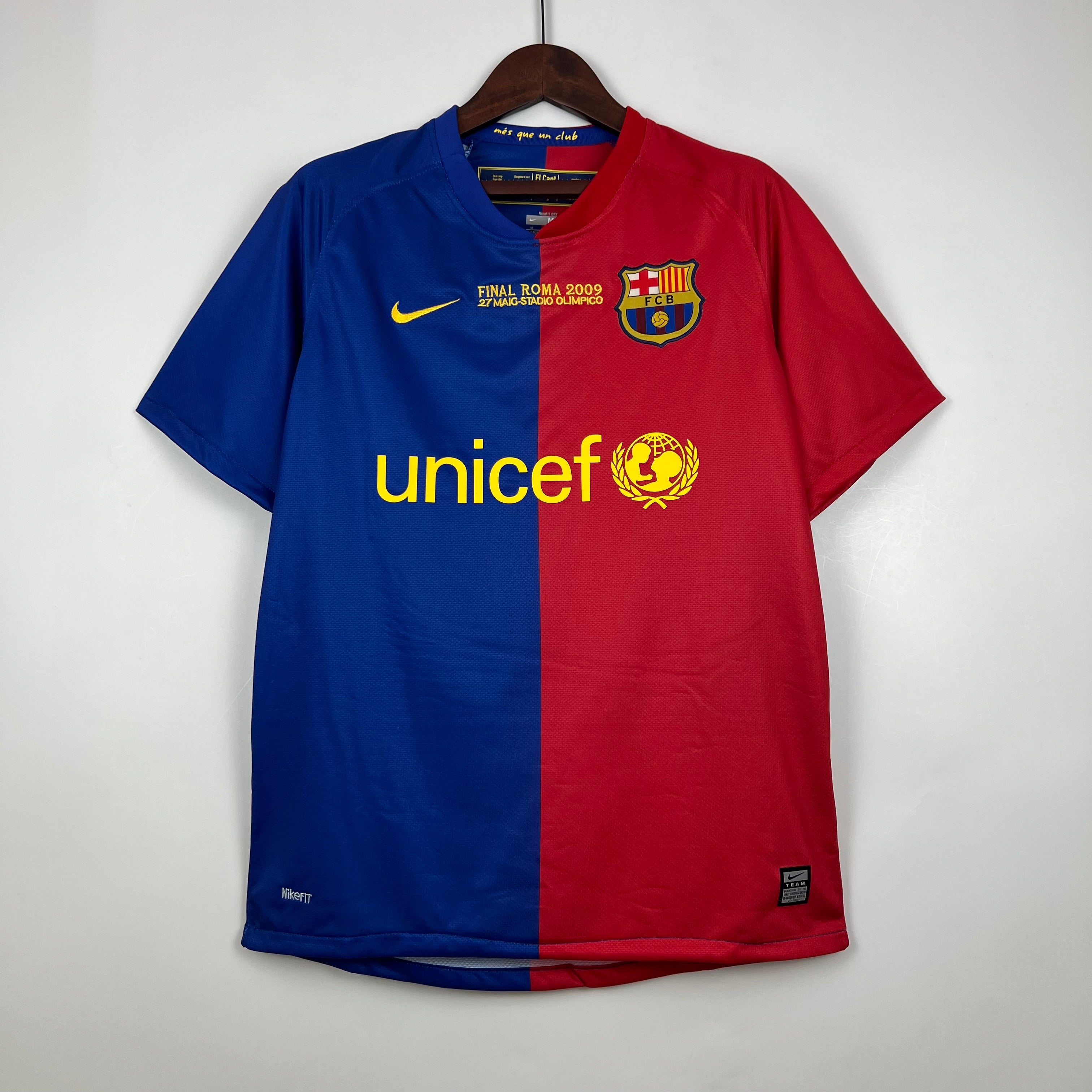 Barcelona UCL Final 2009 home jersey. Season 08/09