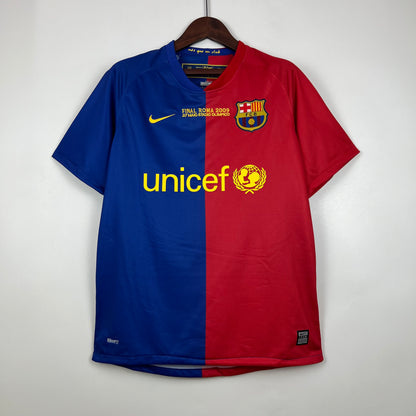 Barcelona UCL Final 2009 home jersey. Season 08/09