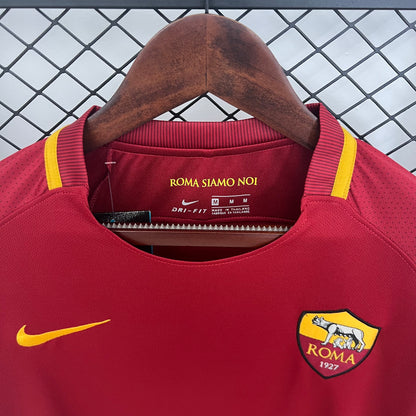 AS Roma longsleeve home jersey. Season 17/18