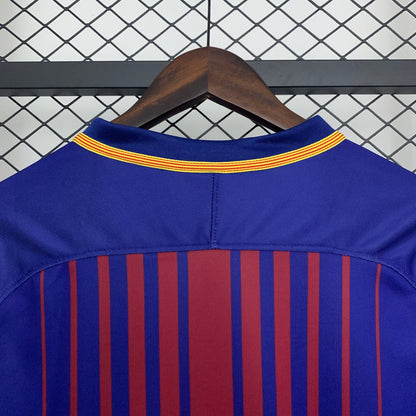 Barcelona longsleeve home jersey. Season 17/18