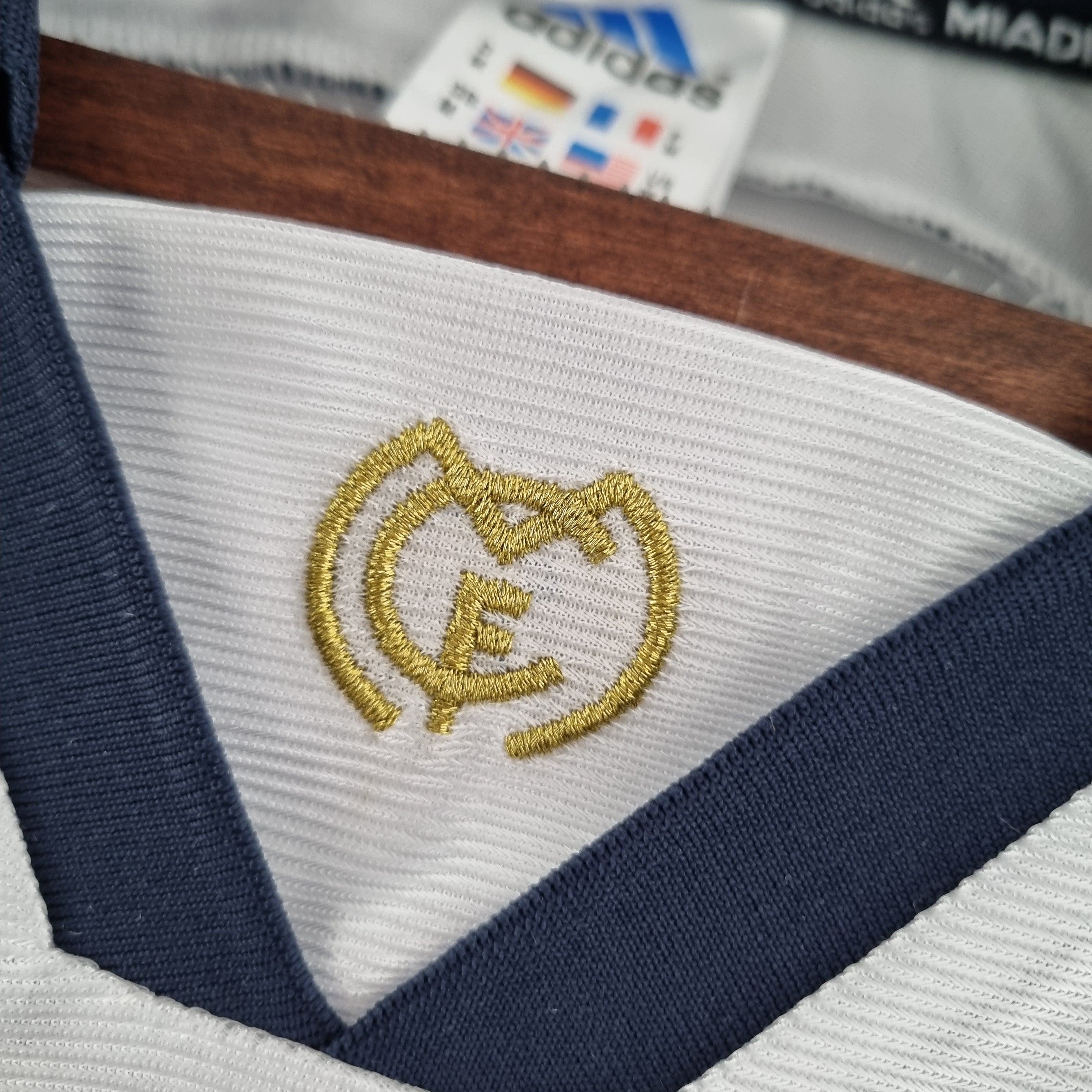 Real Madrid home jersey. Season 99/00