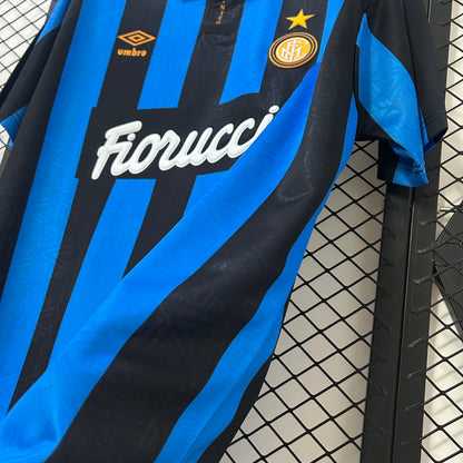 Inter Milan home jersey. Season 92/93