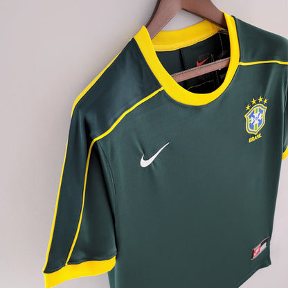 Brazil goalkeeper home jersey. Season 1998
