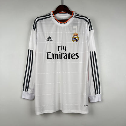 Real Madrid longsleeve home jersey. Season 13/14
