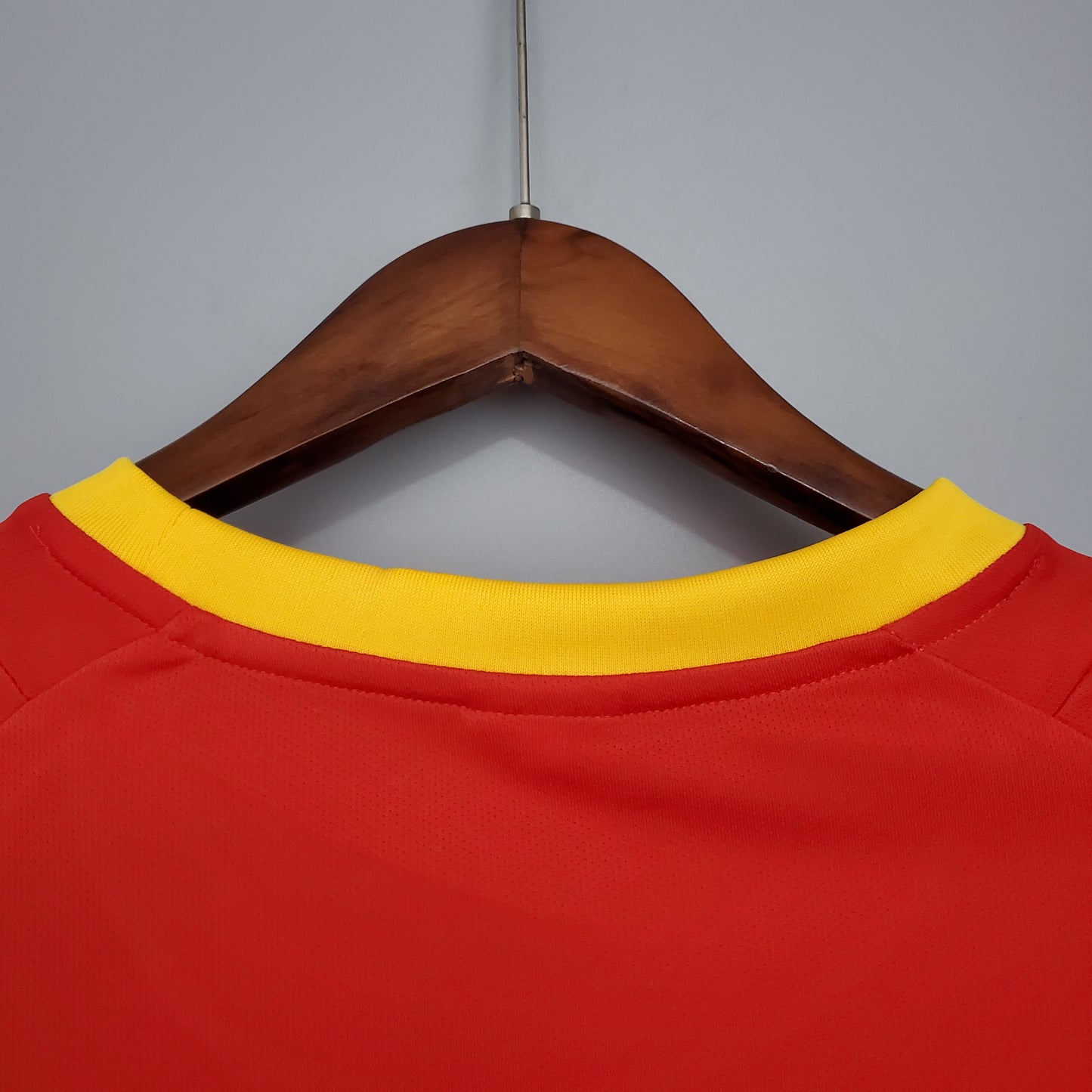 Spain 2002 home jersey.