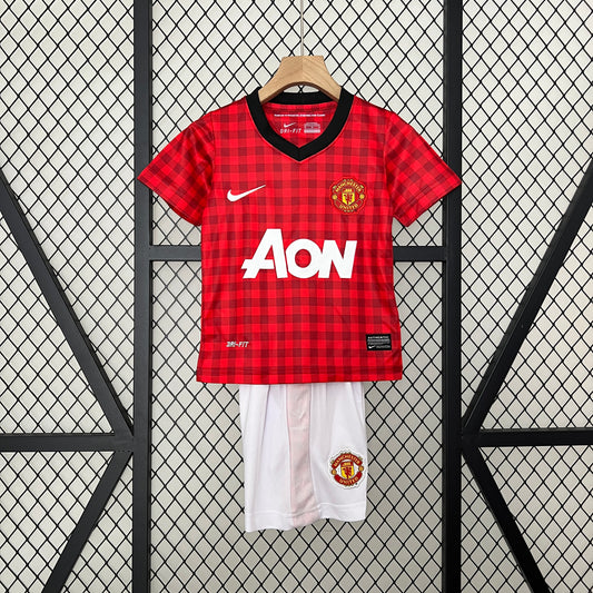 Manchester United home kids set. Season 12/13