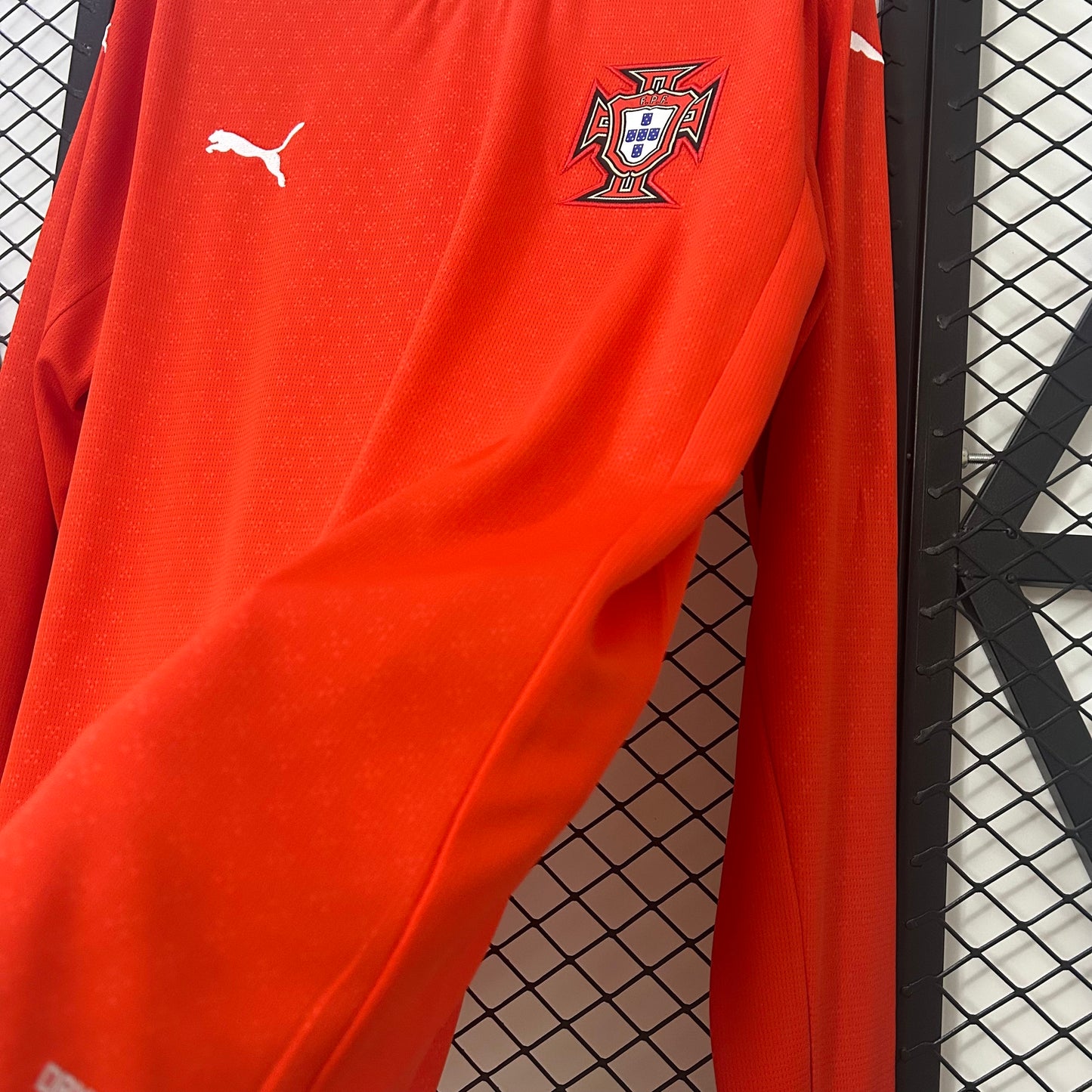 Portugal longsleeve home jersey. Season 25/26