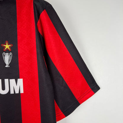 AC Milan home jersey. Season 89/90