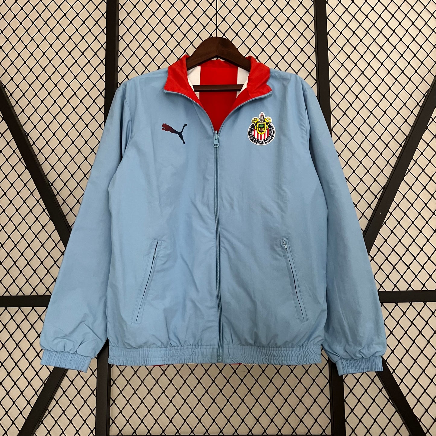 C.D. Guadalajara double-sided Windbreaker