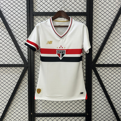 Sao Paulo home jersey for women. Season 24/25