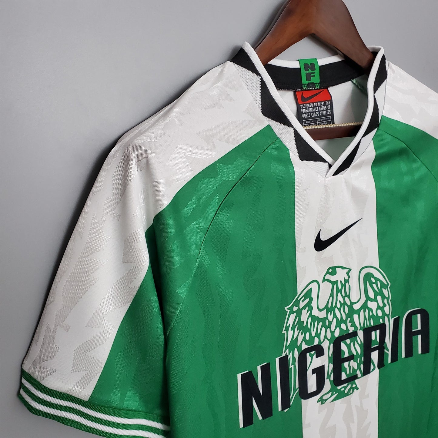 Nigeria home jersey. Season 1996